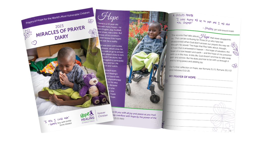 prayer diary transparent